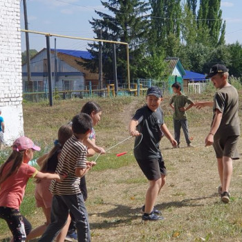 Спортивно — игровая программа «На спортивной волне» (с.Дедово)